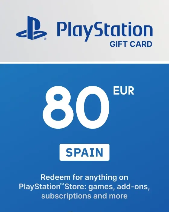 PlayStation Network Card 80 EUR (ES)