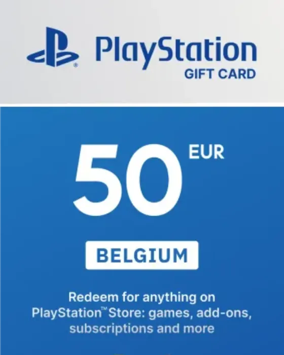 PlayStation Network Card 50 EUR (BE)