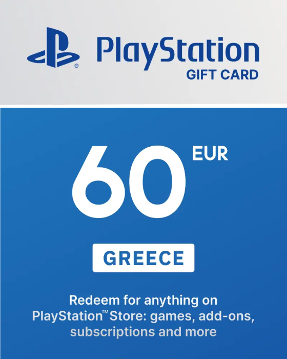 PlayStation Network Card 60 EUR (GR)