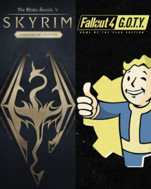Skyrim Anniversary Edition + Fallout 4 G.O.T.Y Bundle (Steam)