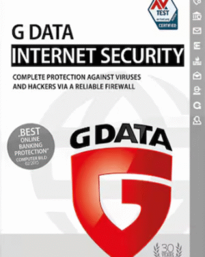 G Data Internet Security (PC, Android, Mac, iOS) 1 Device 1 Year - G Data Key - GLOBAL