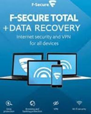 F-Secure Total + Data Recovery (PC, Android, Mac) - 3 Devices, 1 Year - F-Secure Key - GLOBAL