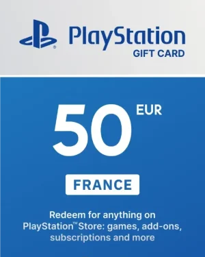 PlayStation Network Card 50 EUR (FR)