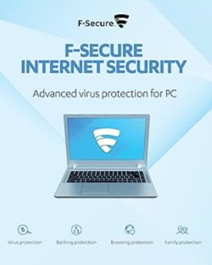 F-Secure Internet Security (PC) - 3 Users, 1 Year - F-Secure Key - GLOBAL