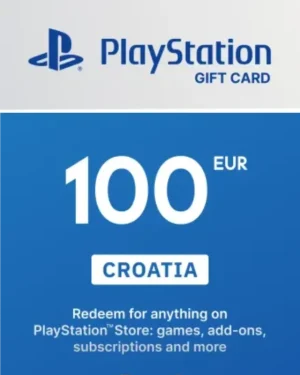 PlayStation Store Gift Card 100 EUR (Croatia)