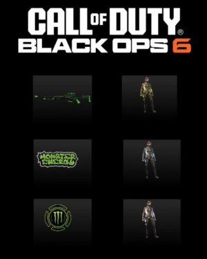 Call of Duty: Black Ops 6 - Exclusive Monster Energy Full Set Bundle Pack DLC (Xbox) EU